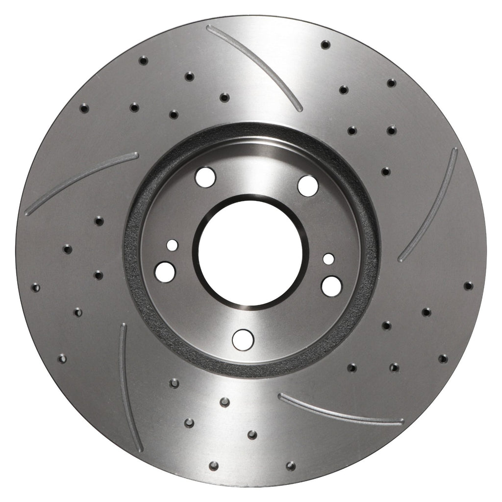 Dischi Freno Anteriori Forati Scanalati 380mm Nissan Skyline GTR R33 2.5 93-98 - foto 8