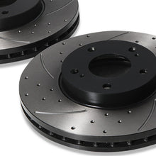 Dischi Freno Anteriori Forati Scanalati 380mm Nissan Skyline GTR R33 2.5 93-98 - foto 3