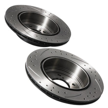 Dischi Freno Posteriori Forati e Baffati 296mm Nissan Skyline R33 2.5 GTST 93-98 - foto 6