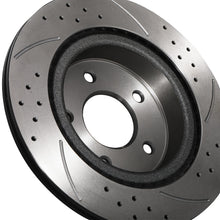 Dischi Freno Posteriori Forati, Scanalati e Ventilati 292mm Nissan Skyline V35 2003-2007 - foto 8