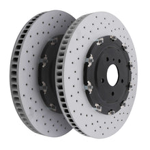 Dischi Freno Anteriori Forati Scanalati 390mm Nissan GT-R R35 3.8 V6 07-11