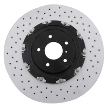 Dischi Freno Anteriori Forati Scanalati 390mm Nissan GT-R R35 3.8 V6 07-11 - foto 2
