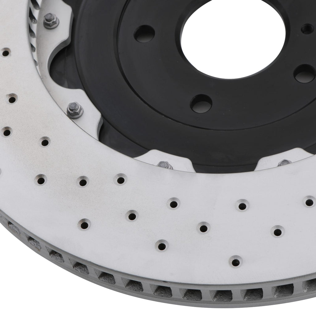 Dischi Freno Anteriori Forati Scanalati 380mm Nissan GT-R R35 3.8 V6 07-11 - foto 5