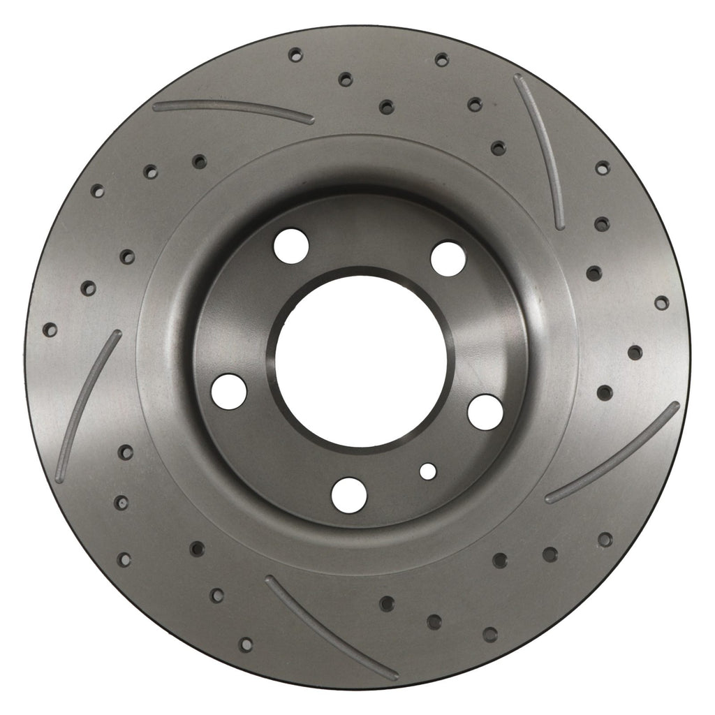 Dischi Freno Forati e Scanalati Posteriori 264mm Opel Corsa D VXR OPC - foto 6