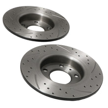 Dischi Freno Forati e Scanalati Posteriori 264mm Opel Corsa D VXR OPC - foto 7