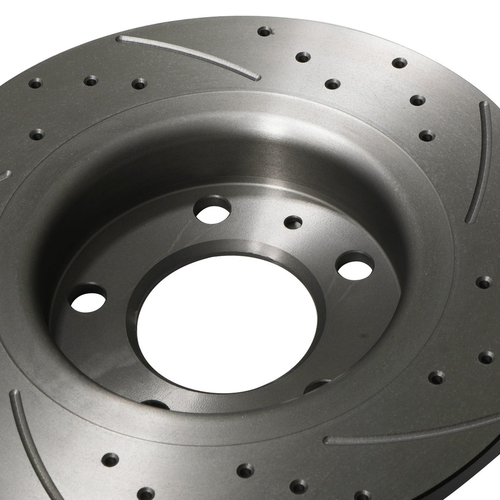 Dischi Freno Forati e Scanalati Posteriori 264mm Opel Corsa D VXR OPC - foto 10