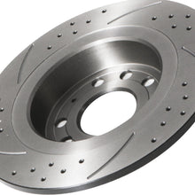 Dischi Freno Forati e Scanalati Posteriori 278mm Opel Zafira B 05-14 - foto 6