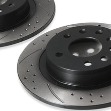 Dischi Freno Forati e Scanalati Posteriori 278mm Opel Zafira B 05-14 - foto 5