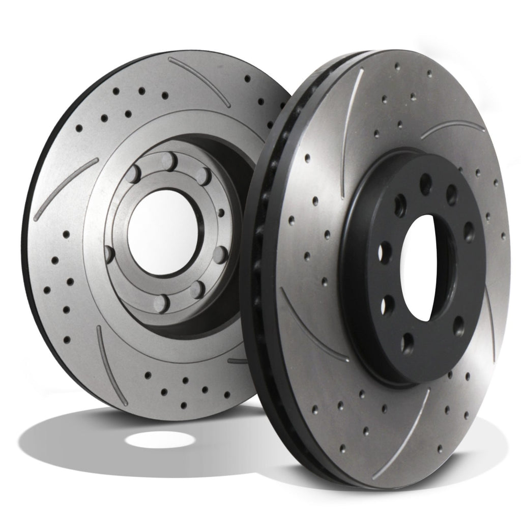 Dischi Freno Anteriori Forati Baffati 288mm Saab 9-3 YS3D 2.0 2.3 2.5