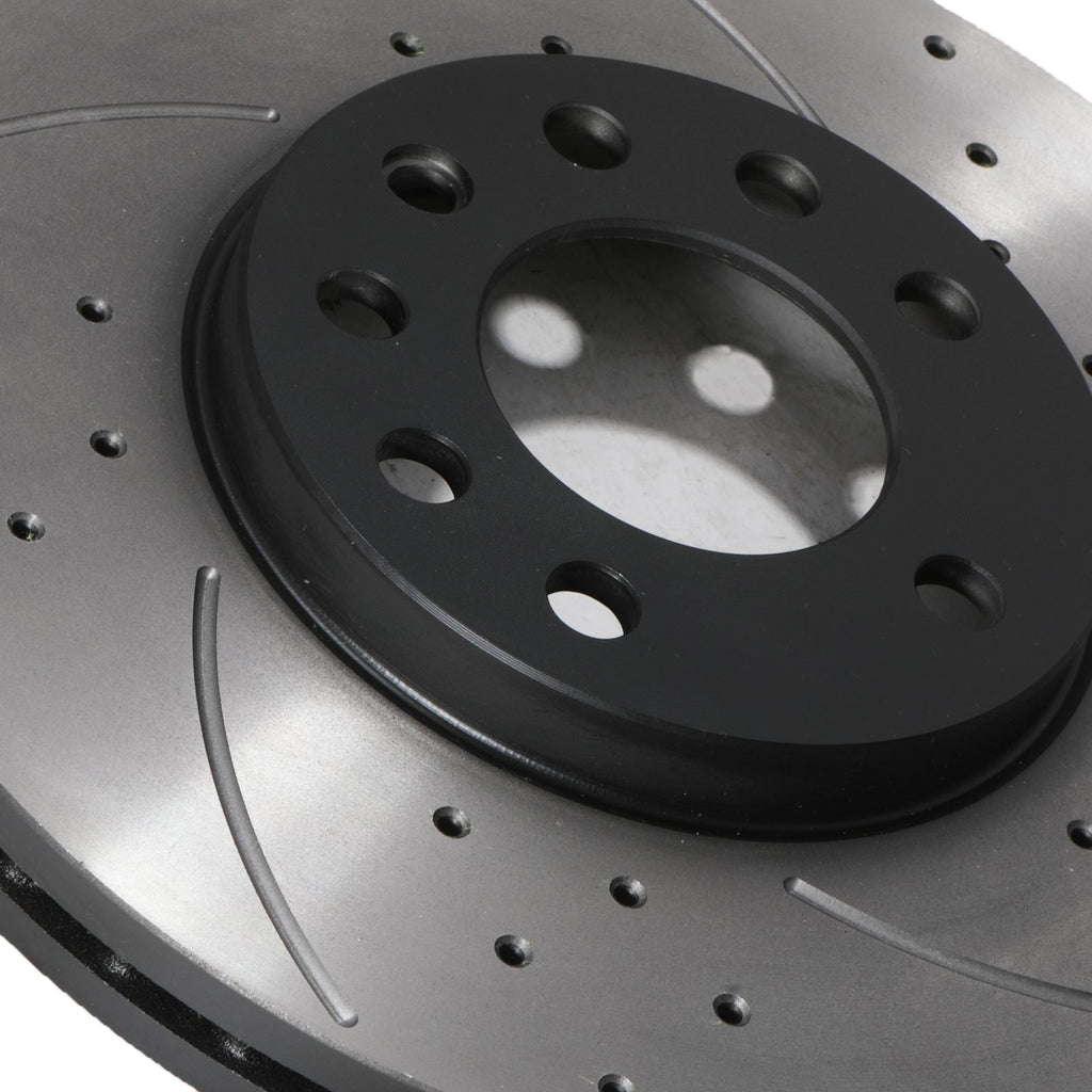 Dischi Freno Anteriori Forati Baffati 288mm Saab 9-3 YS3D 2.0 2.3 2.5 - foto 9