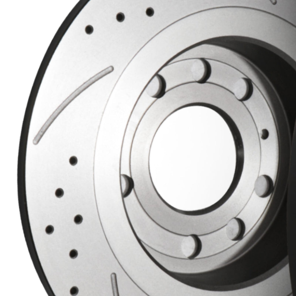 Dischi Freno Anteriori Forati Baffati 288mm Saab 9-3 YS3D 2.0 2.3 2.5 - foto 6