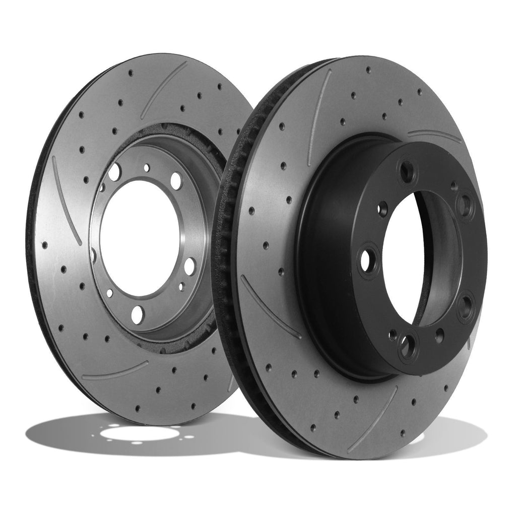 Dischi Freno Anteriori Forati Baffati 298mm Porsche Boxster 986 2.5 2.7 1996-2004