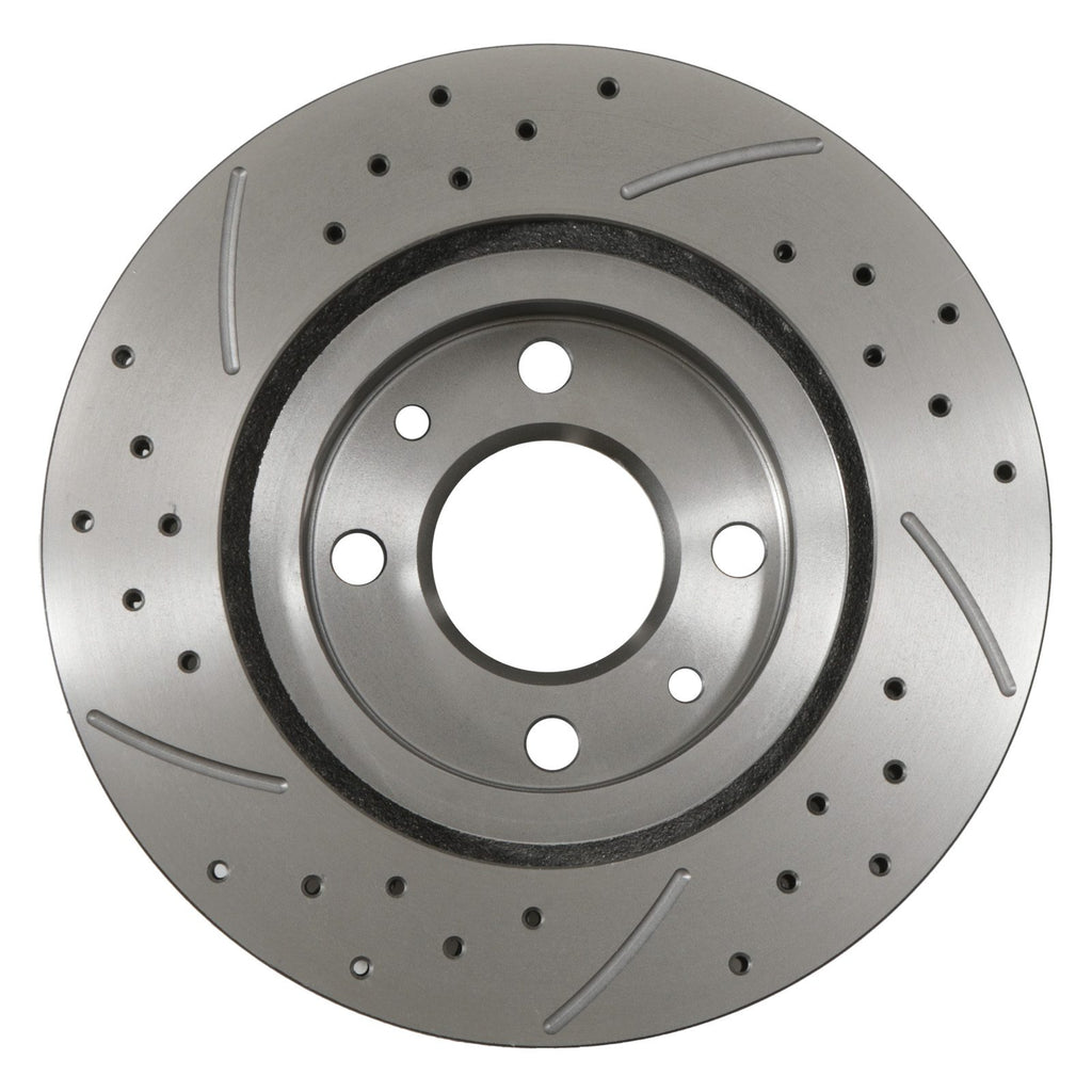 Dischi Freno Anteriori Forati e Scanalati 258mm Renault Twingo MK3 0.9 1.0 2014+ - foto 8