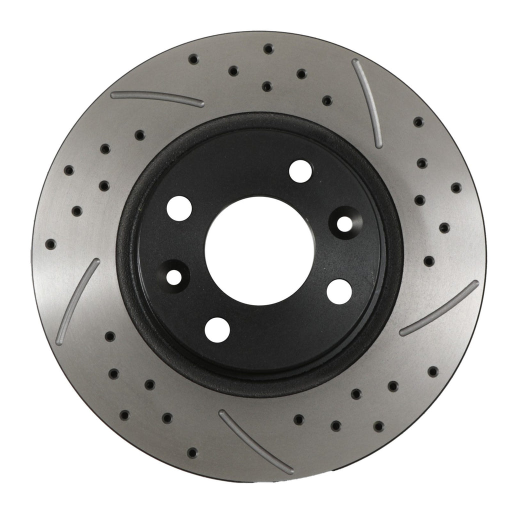 Dischi Freno Anteriori Forati e Scanalati 258mm Dacia Logan Sandero MCV MK2 12-20 - foto 4