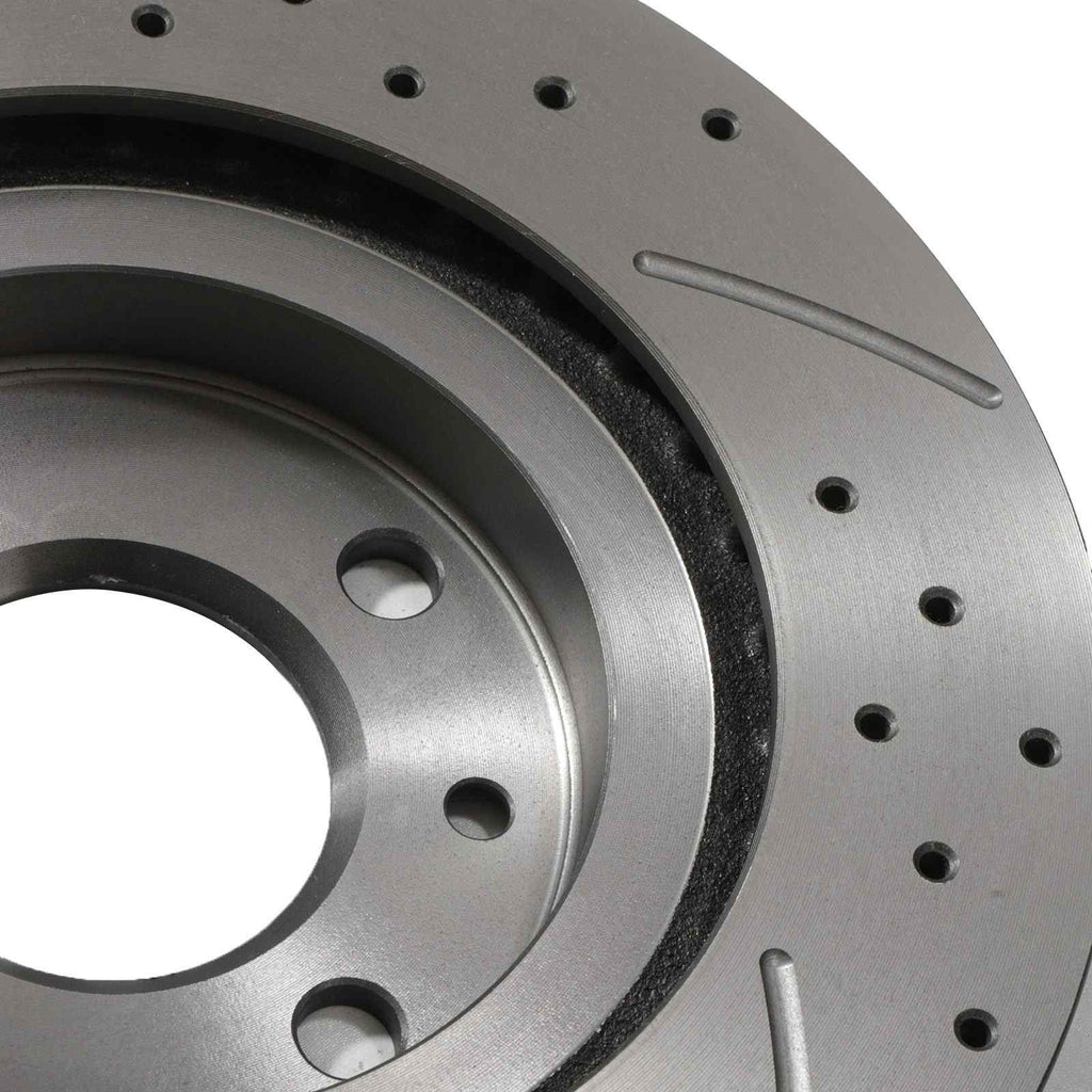 Dischi Freno Anteriori Ventilati 278mm Ford Fiesta MK7 ST180 2013-2017 - foto 10