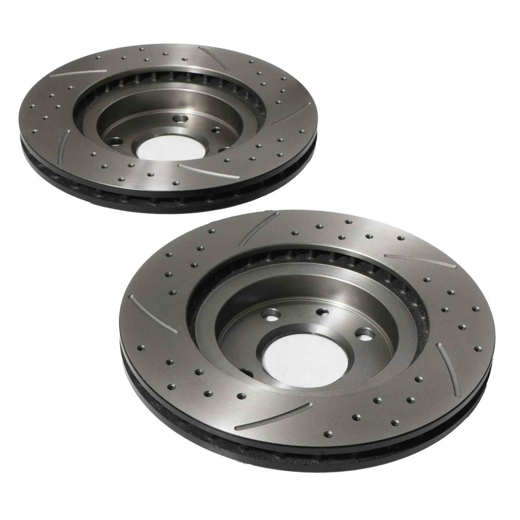 Dischi Freno Anteriori Ventilati 278mm Ford Fiesta MK7 ST180 2013-2017 - foto 7