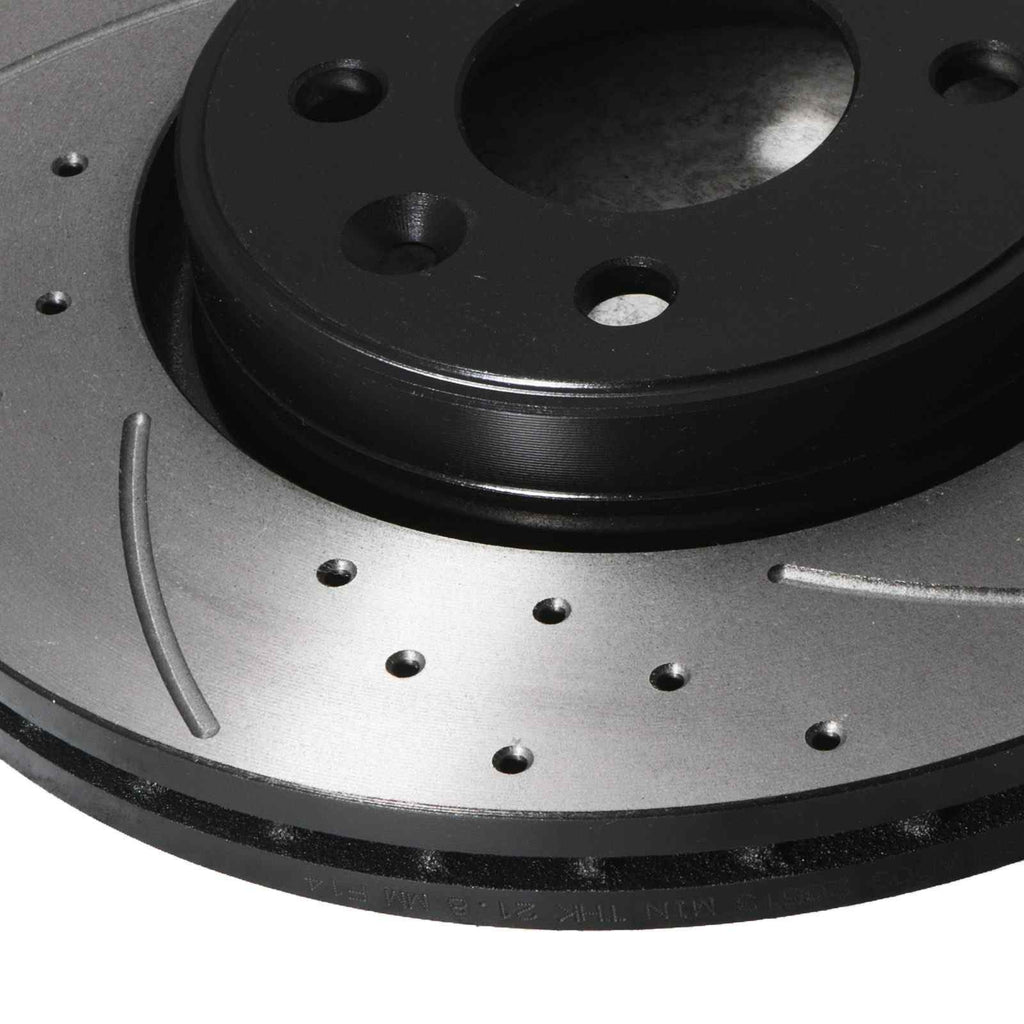 Dischi Freno Anteriori Forati Baffati 280mm Renault Megane e Scenic 1999-2008 - foto 9