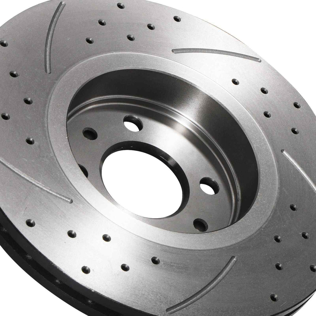 Dischi Freno Anteriori Forati Baffati 280mm Renault Megane e Scenic 1999-2008 - foto 7