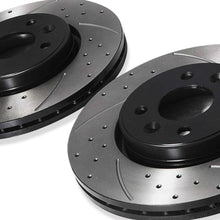 Dischi Freno Anteriori Forati Baffati 280mm Renault Megane e Scenic 1999-2008 - foto 10