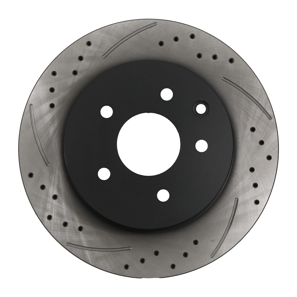Dischi Freno Posteriori Forati e Baffati 292mm Nissan Qashqai J10 2.0 DCI AWD 07-13 - foto 5