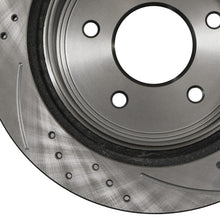 Dischi Freno Posteriori Forati e Baffati 292mm Nissan Qashqai J10 2.0 DCI AWD 07-13 - foto 8
