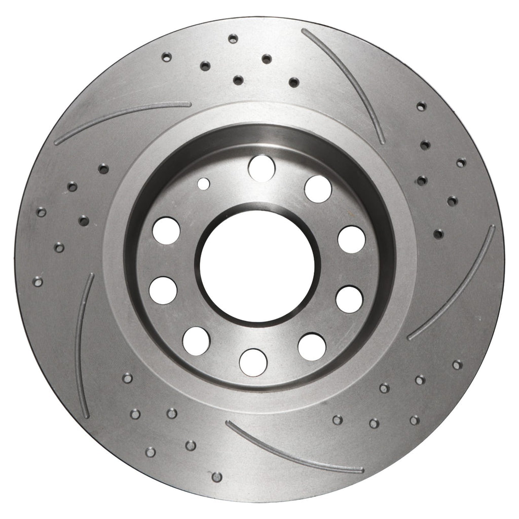 Dischi Freno Forati e Scanalati Posteriori 272mm Seat Leon 1P 5F - foto 10