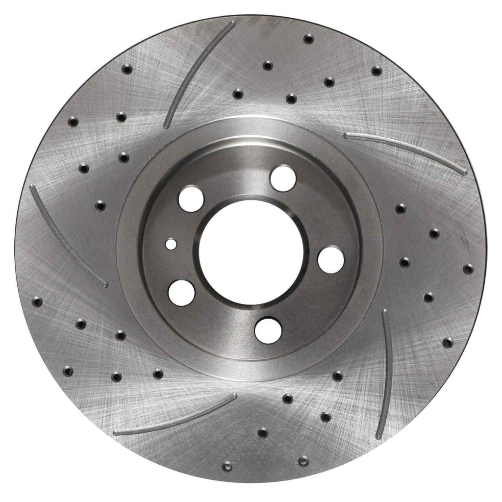 Dischi Freno Anteriori Forati Baffati 288mm VW Golf MK4 e Polo 6N 6R dal 1997 - foto 10