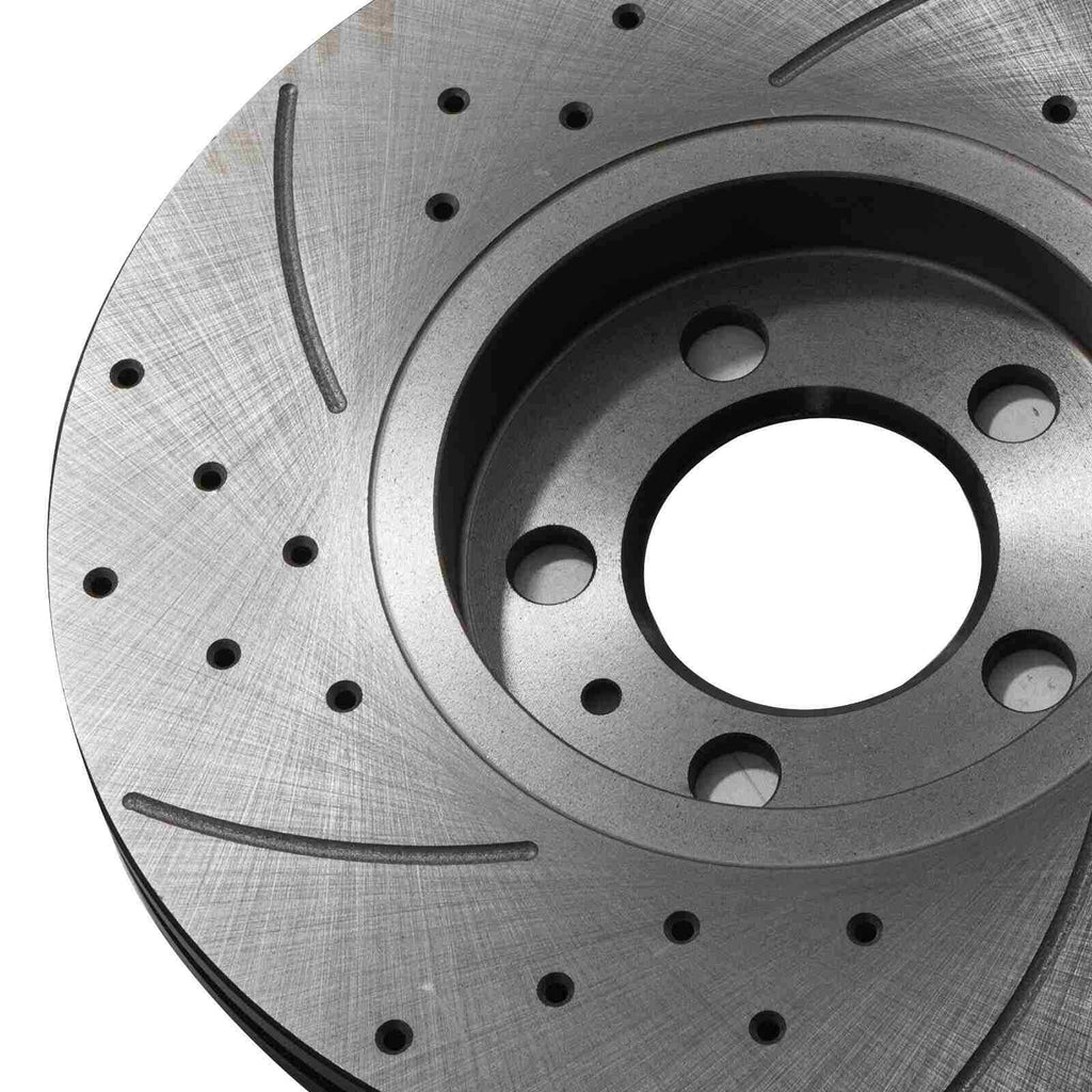 Dischi Freno Anteriori Forati Baffati 288mm VW Golf MK4 e Polo 6N 6R dal 1997 - foto 8