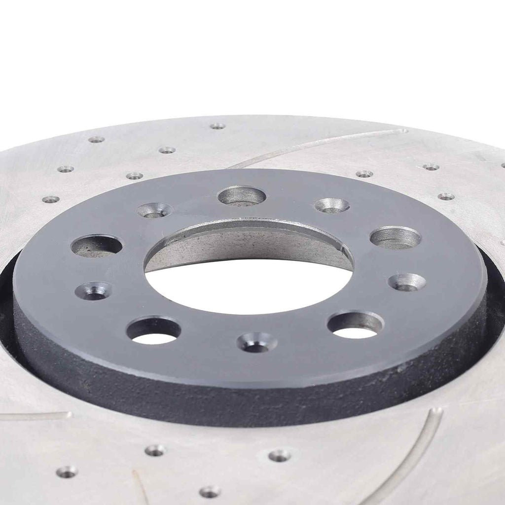 Dischi Freno Anteriori Forati Baffati 288mm Skoda Fabia 6Y e Octavia 1U dal 1998 - foto 8