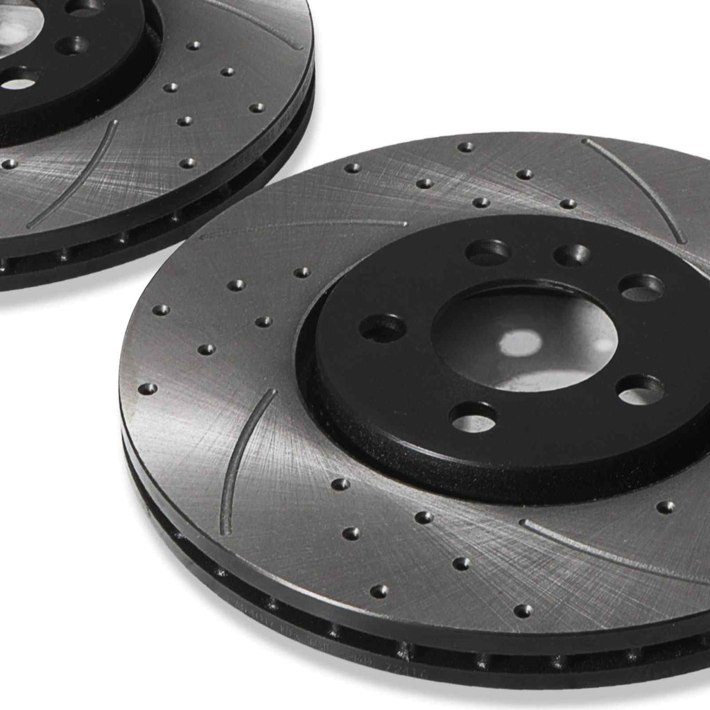 Dischi Freno Anteriori Forati Baffati 288mm VW Golf MK4 e Polo 6N 6R dal 1997 - foto 6