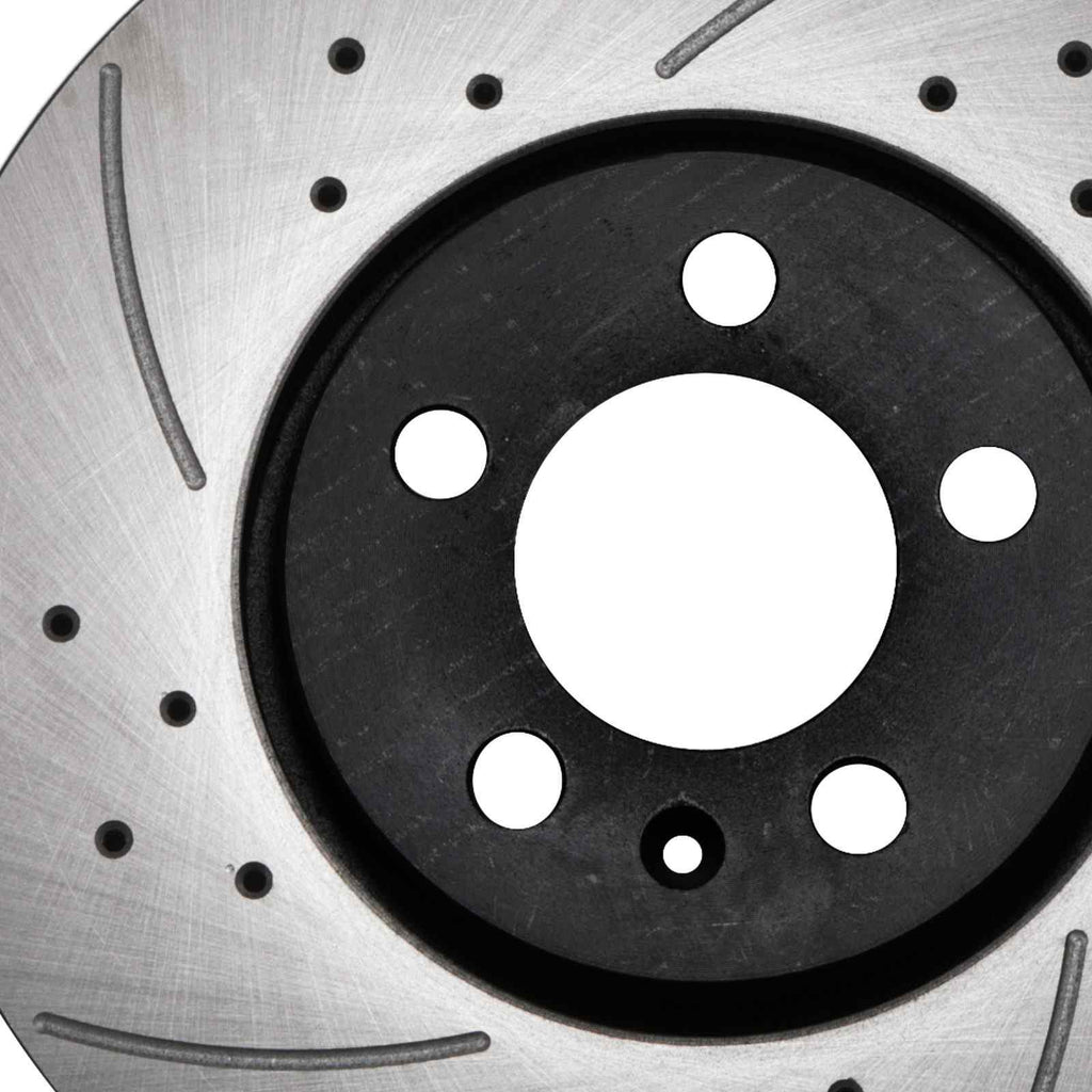 Dischi Freno Anteriori Forati Baffati 288mm VW Golf MK4 e Polo 6N 6R dal 1997 - foto 5