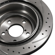 Dischi Freno Posteriori Forati e Baffati 290mm Subaru Impreza Legacy WRX 00-09 - foto 7