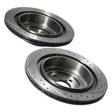 Dischi Freno Posteriori Forati e Baffati 290mm Subaru Impreza Legacy WRX 00-09 - foto 8