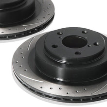 Dischi Freno Posteriori Forati e Baffati 290mm Subaru Impreza Legacy WRX 00-09 - foto 9