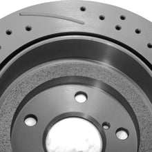 Dischi Freno Posteriori Forati e Baffati 265mm Subaru Impreza New Age WRX 01-05 - foto 9