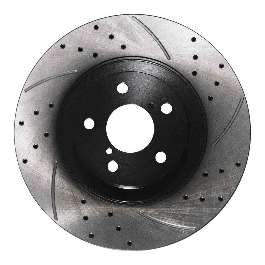 Dischi Freno Anteriori Forati Baffati 294mm Subaru BRZ 2.0 dal 2012 - foto 4