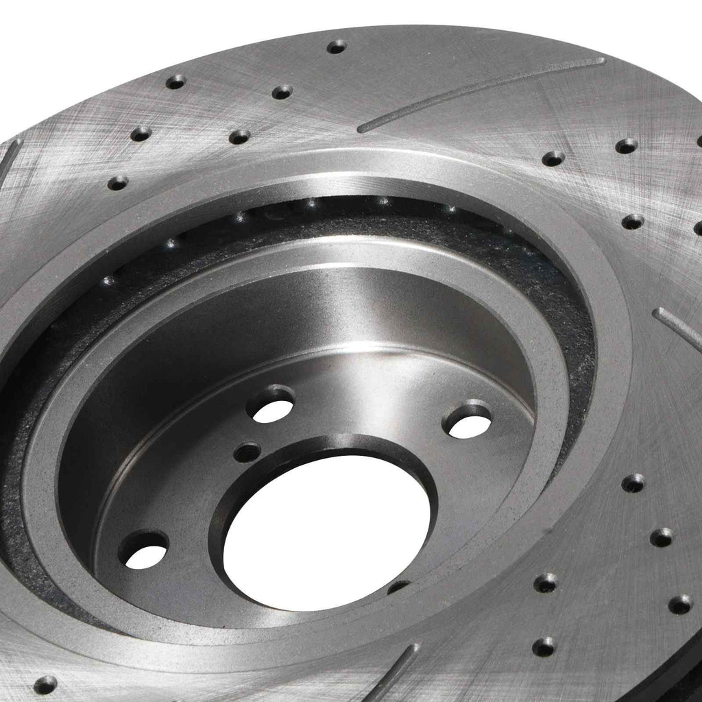 Dischi Freno Anteriori Forati Baffati 294mm Subaru BRZ 2.0 dal 2012 - foto 8