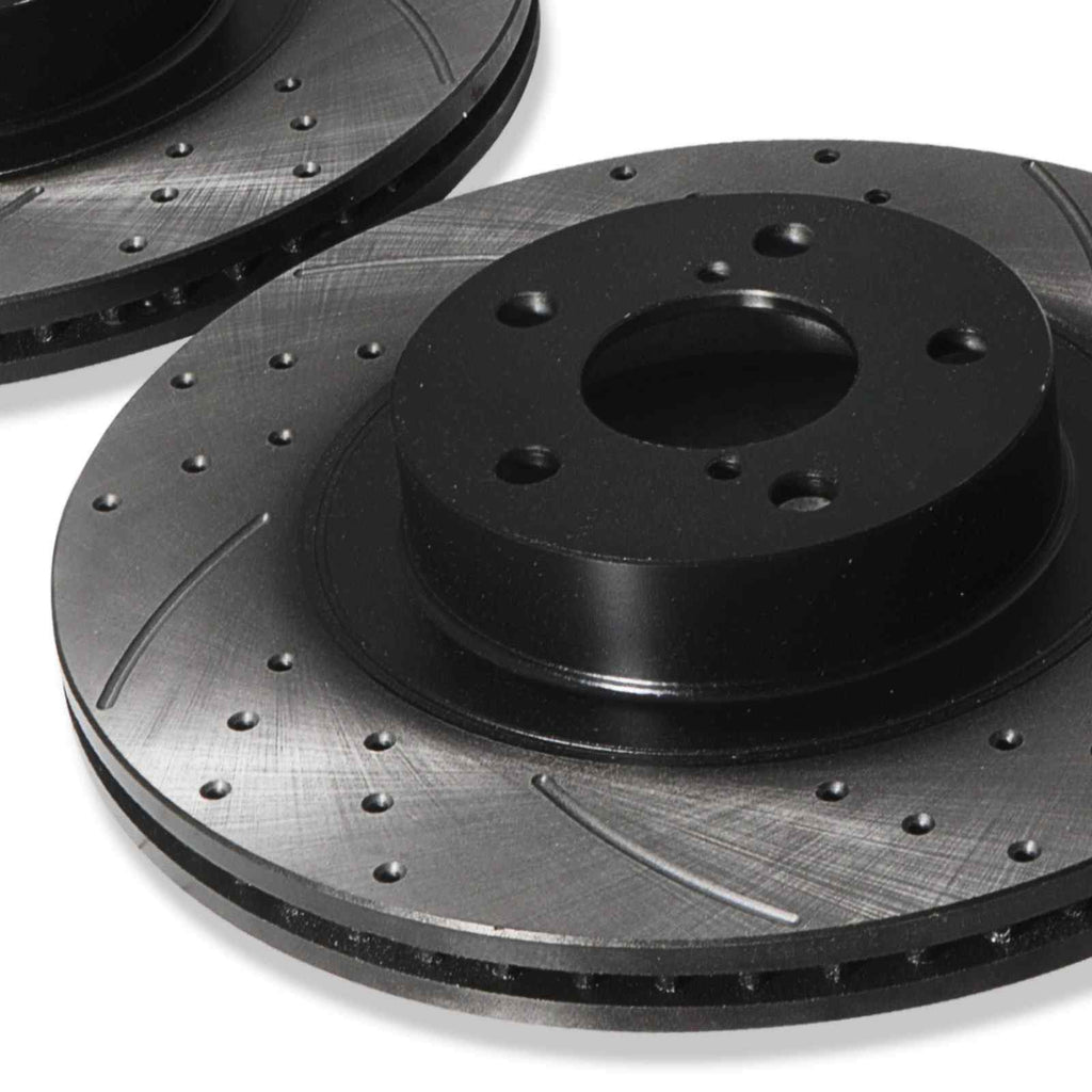 Dischi Freno Anteriori Forati Baffati 294mm Subaru BRZ 2.0 dal 2012 - foto 7