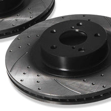 Dischi Freno Anteriori Forati Baffati 294mm Subaru Impreza WRX Forester Legacy dal 1992 - foto 8
