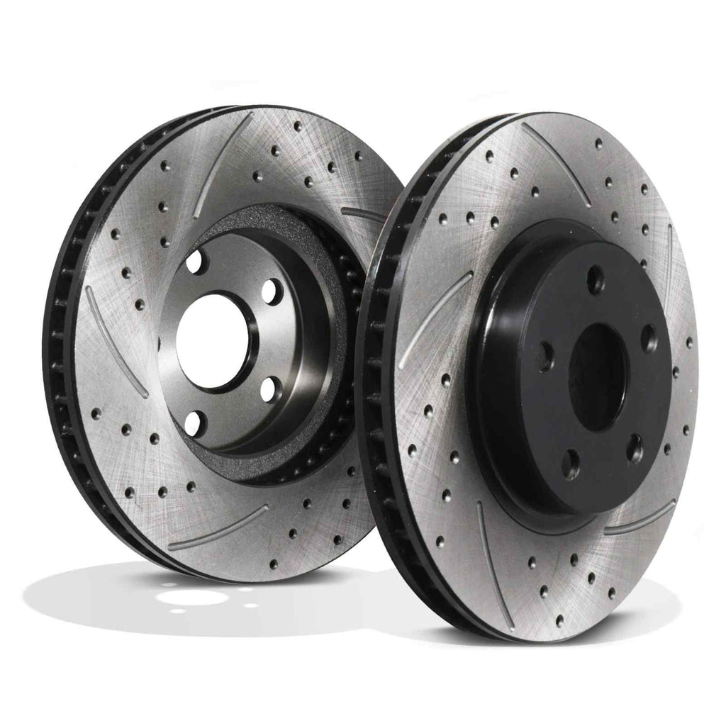 Dischi Freno Anteriori Forati e Scanalati 275mm Toyota Celica T230 1.8 16V 99+