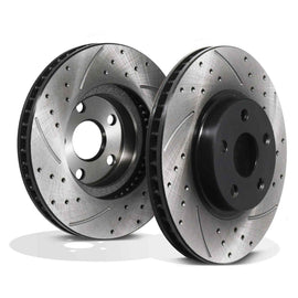 Dischi Freno Anteriori Forati e Scanalati 275mm Toyota Celica T230 1.8 16V 99+