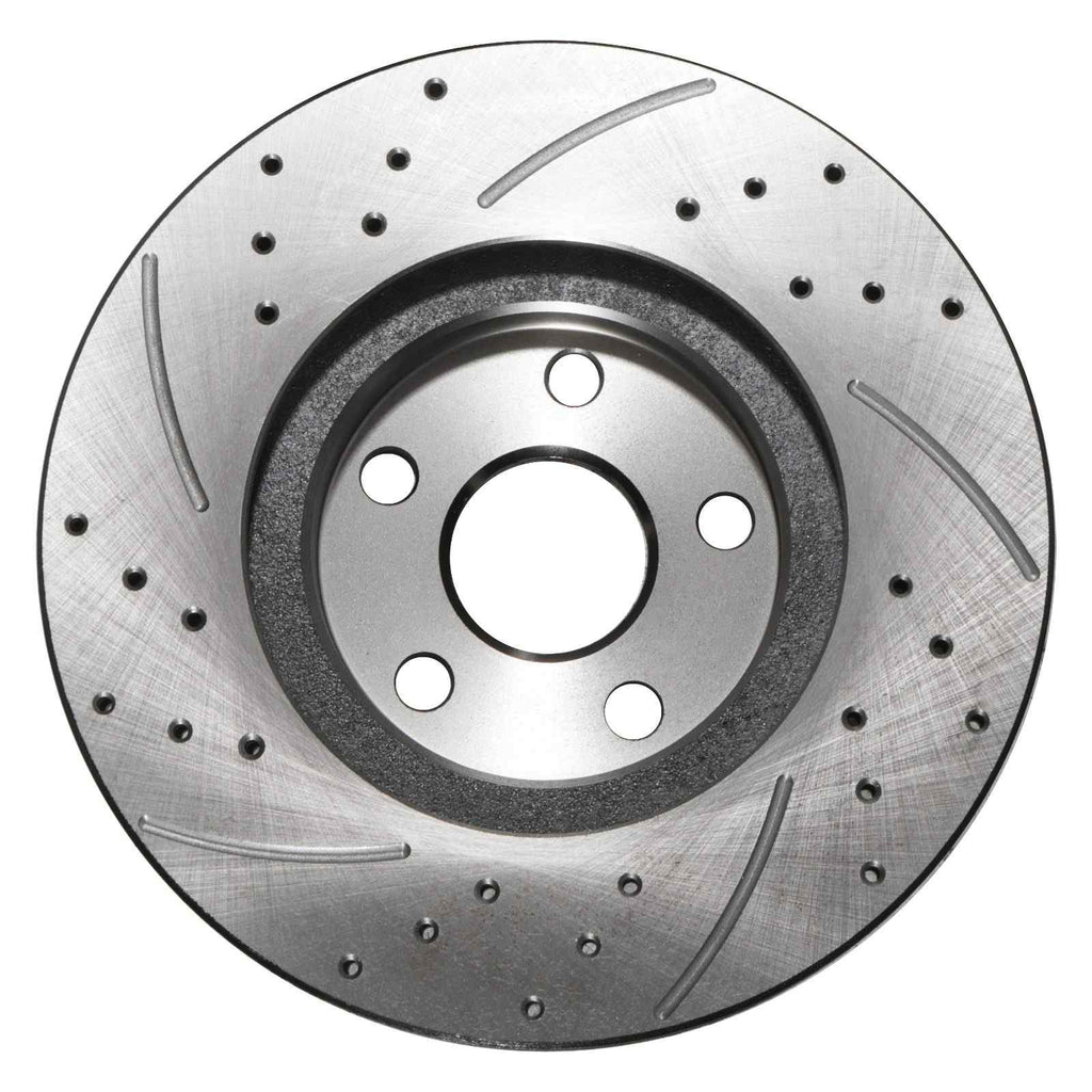 Dischi Freno Anteriori Forati e Scanalati 275mm Toyota Celica T230 1.8 16V 99+ - foto 9