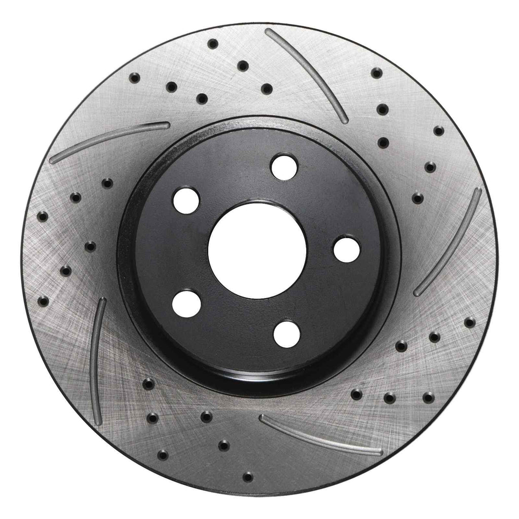 Dischi Freno Anteriori Forati e Scanalati 275mm Toyota Celica T230 1.8 16V 99+ - foto 4