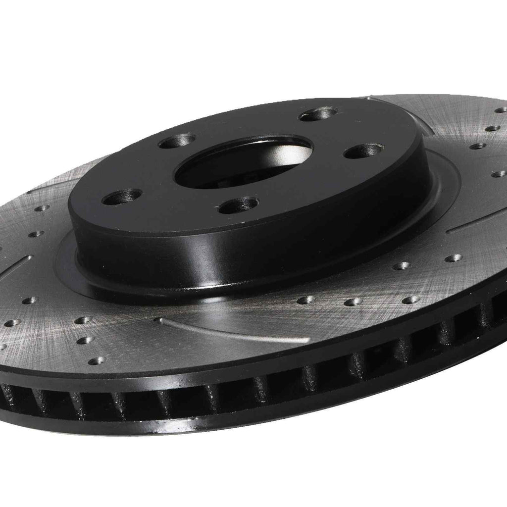 Dischi Freno Anteriori Forati e Scanalati 275mm Toyota Celica T230 1.8 16V 99+ - foto 10