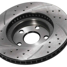 Dischi Freno Anteriori Forati e Scanalati 275mm Toyota Celica T230 1.8 16V 99+ - foto 6