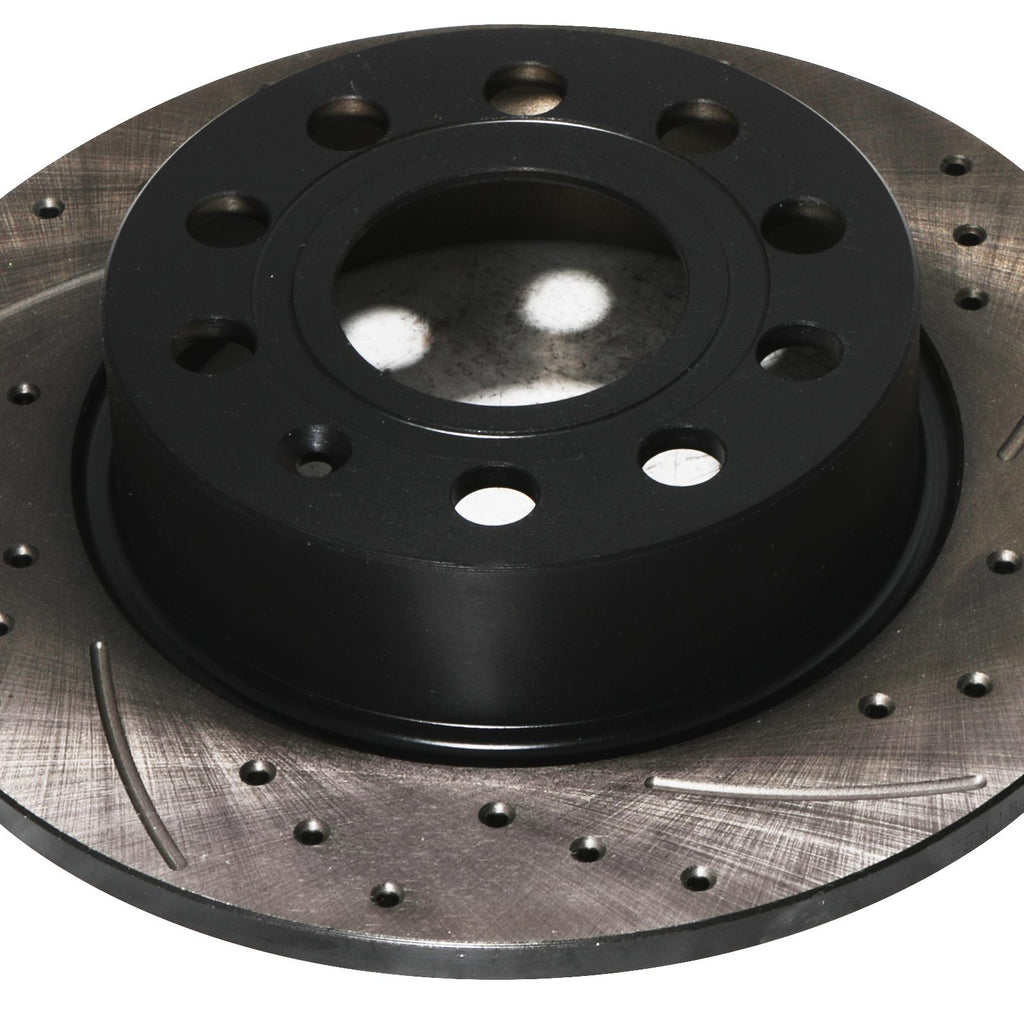Dischi Freno Forati e Scanalati Posteriori 253mm Seat Leon 1P 5F - foto 8