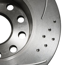 Dischi Freno Forati e Scanalati Posteriori 256mm Skoda Octavia 1Z - foto 5