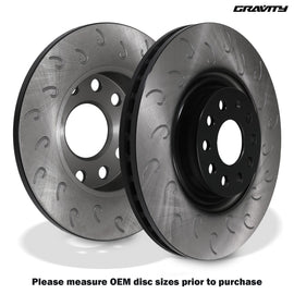 Dischi Freno a Uncino Posteriori 256mm Audi A3 8L 8P Quattro 03-12