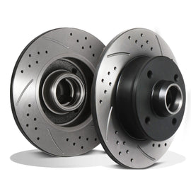 Dischi Freno Posteriori Forati 226mm VW Golf MK3 Polo 1.6 1.8 1.9 TDI GTI