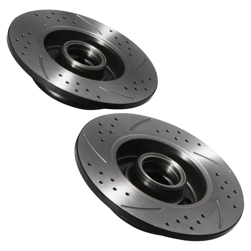 Dischi Freno Posteriori Forati 226mm Seat Ibiza MK2 1.8 2.0 16V Cupra GTI - foto 9